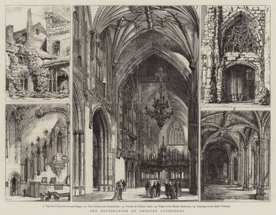 The Restoration of Chester Cathedral by Henry William Brewer